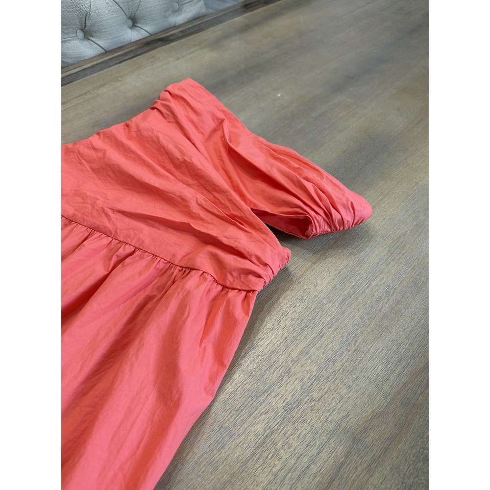 $595 ALC Coral Lark Strapless Cutout Ruched Maxi Dress Size 6 - Picture 15 of 16